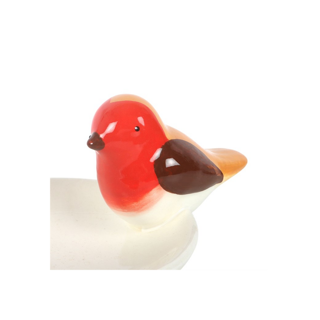 Robin Bird Bath Trinket Dish